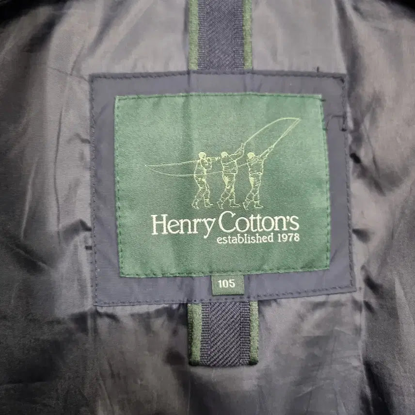 [BUNJANG] Henry Cotton Men's Quilted Jacket 105 / ㅡ헨리코튼 누빔 자켓 남105 ㅡ0209