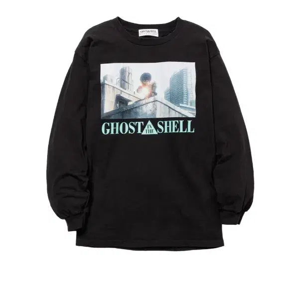 [SOLD OUT] 플래그스터프 공각기동대 쿠사나기 롱 슬리브 티셔츠 블랙 M