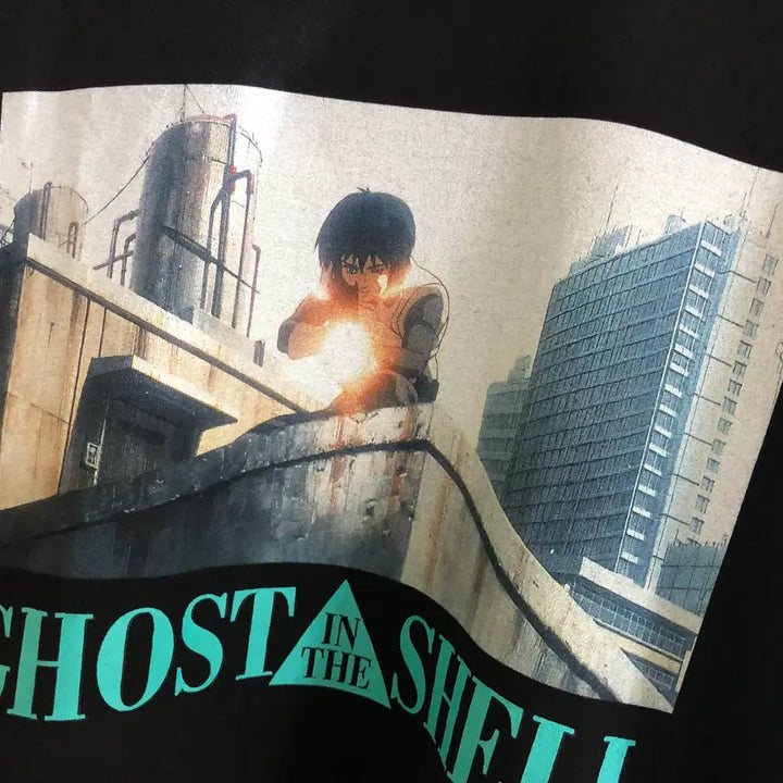 [SOLD OUT] 플래그스터프 공각기동대 쿠사나기 롱 슬리브 티셔츠 블랙 M