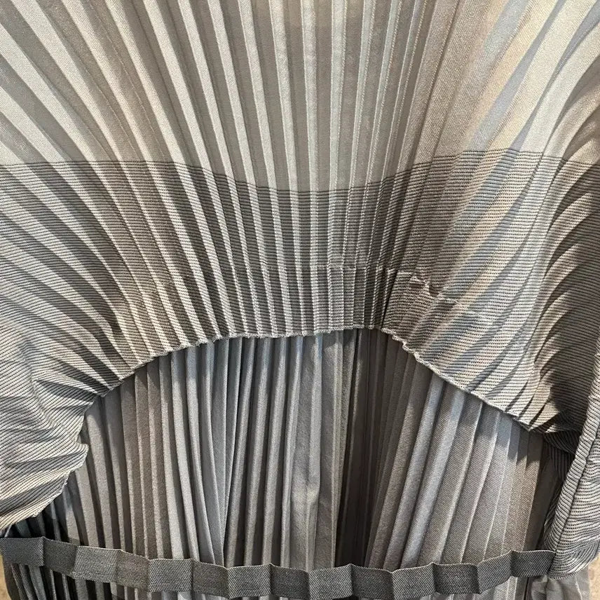 [BUNJANG] Issey Miyake Pleats Dress Gray Size 2 / 이세이 미야케 플리츠 원피스 회색 Size 2 정품