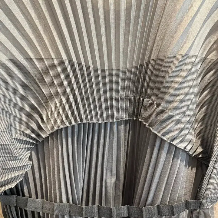 [BUNJANG] Issey Miyake Pleats Dress Gray Size 2 / 이세이 미야케 플리츠 원피스 회색 Size 2 정품