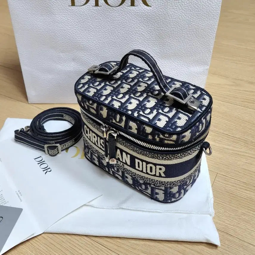 [BUNJANG] Dior Oblique Vanity Bag Small / 디올 오블리크 베니티백 스몰