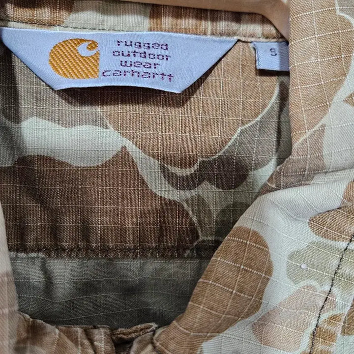 [BUNJANG] Carhartt Duck Camo Shirt / 칼하트 덕 카모 셔츠 남방