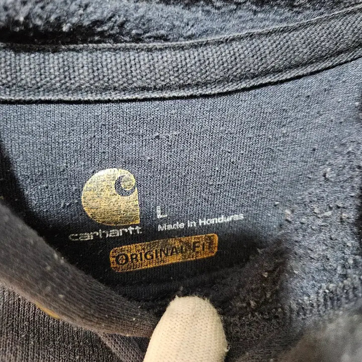 [BUNJANG] Carhartt Navy Hoodie / 칼하트 후드티 네이비