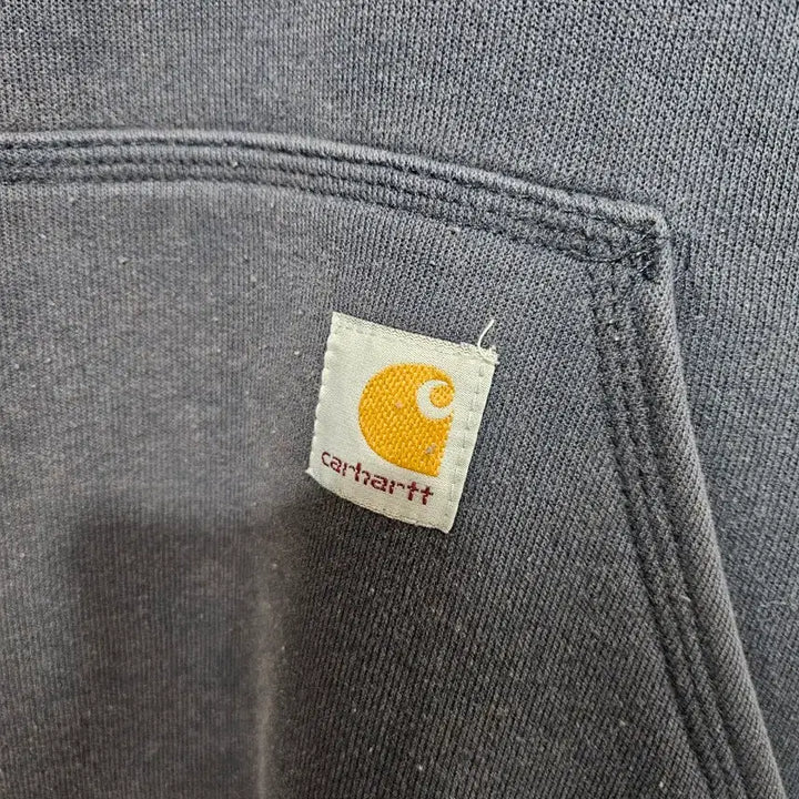 [BUNJANG] Carhartt Navy Hoodie / 칼하트 후드티 네이비