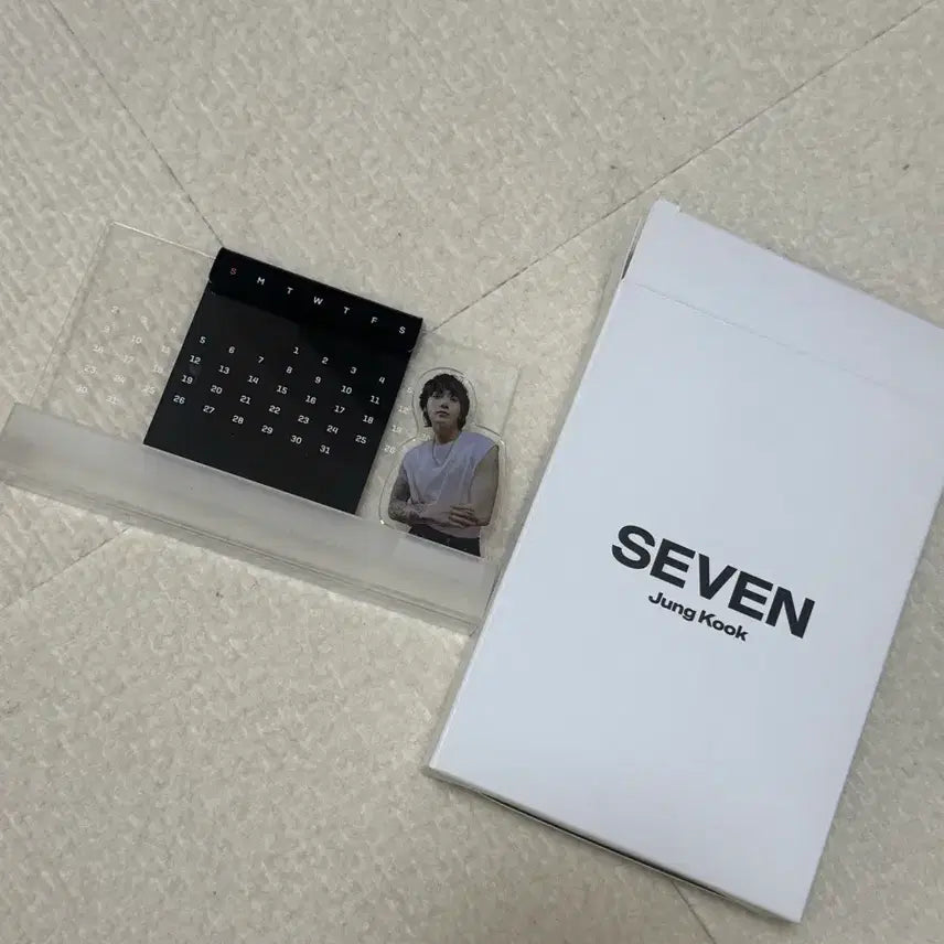 [BUNJANG] BTS Jungkook Seven Calendar / 정국 세븐 캘린더