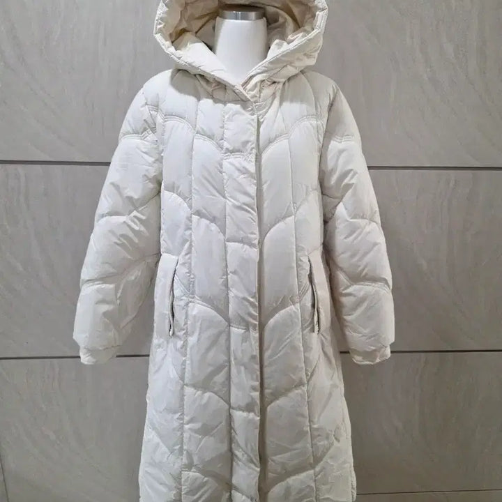 [BUNJANG] A-Line Long Padded Coat (55-77) / 체형커버 예쁜 A라인 롱패딩 오버핏(55~77반) 미친핏감