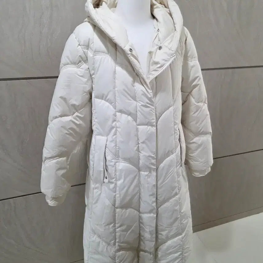 [BUNJANG] A-Line Long Padded Coat (55-77) / 체형커버 예쁜 A라인 롱패딩 오버핏(55~77반) 미친핏감