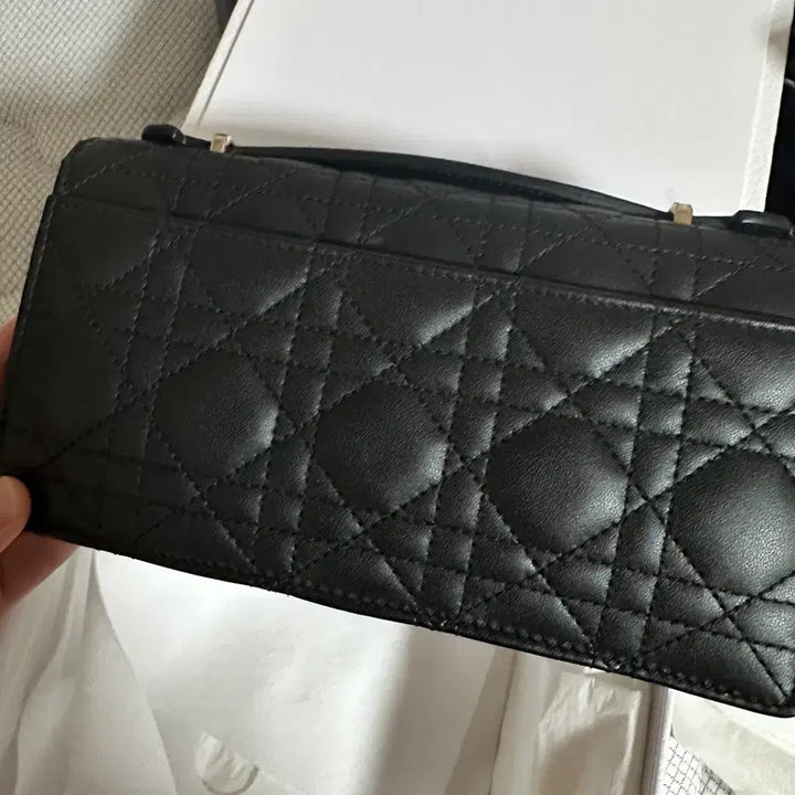[BUNJANG] Dior Top Handle Mini Bag Black / 마이디올 탑핸들 미니백 블랙