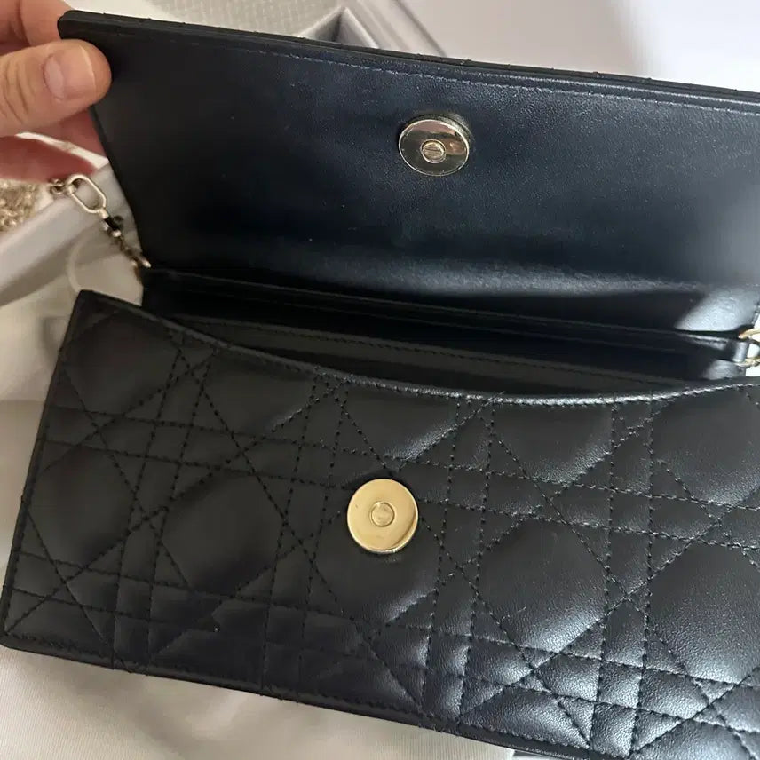[BUNJANG] Dior Top Handle Mini Bag Black / 마이디올 탑핸들 미니백 블랙