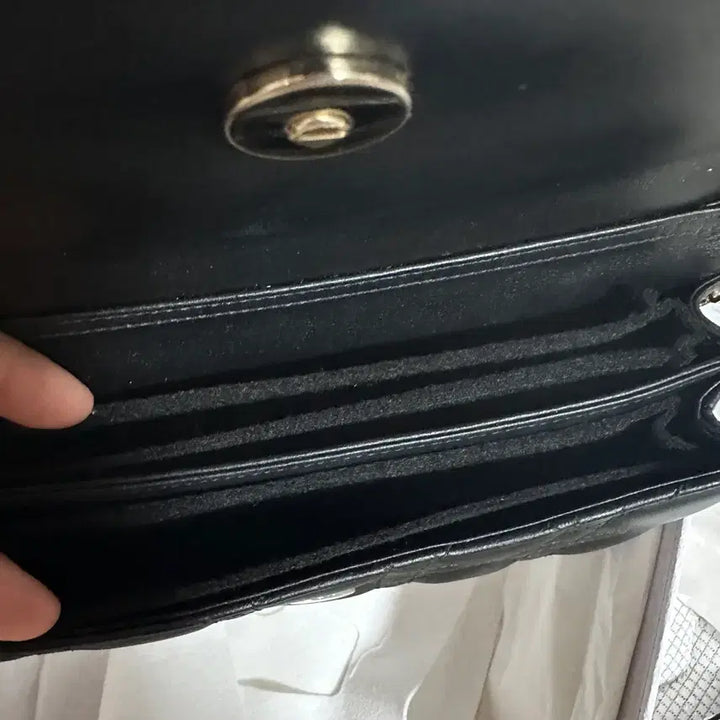 [BUNJANG] Dior Top Handle Mini Bag Black / 마이디올 탑핸들 미니백 블랙