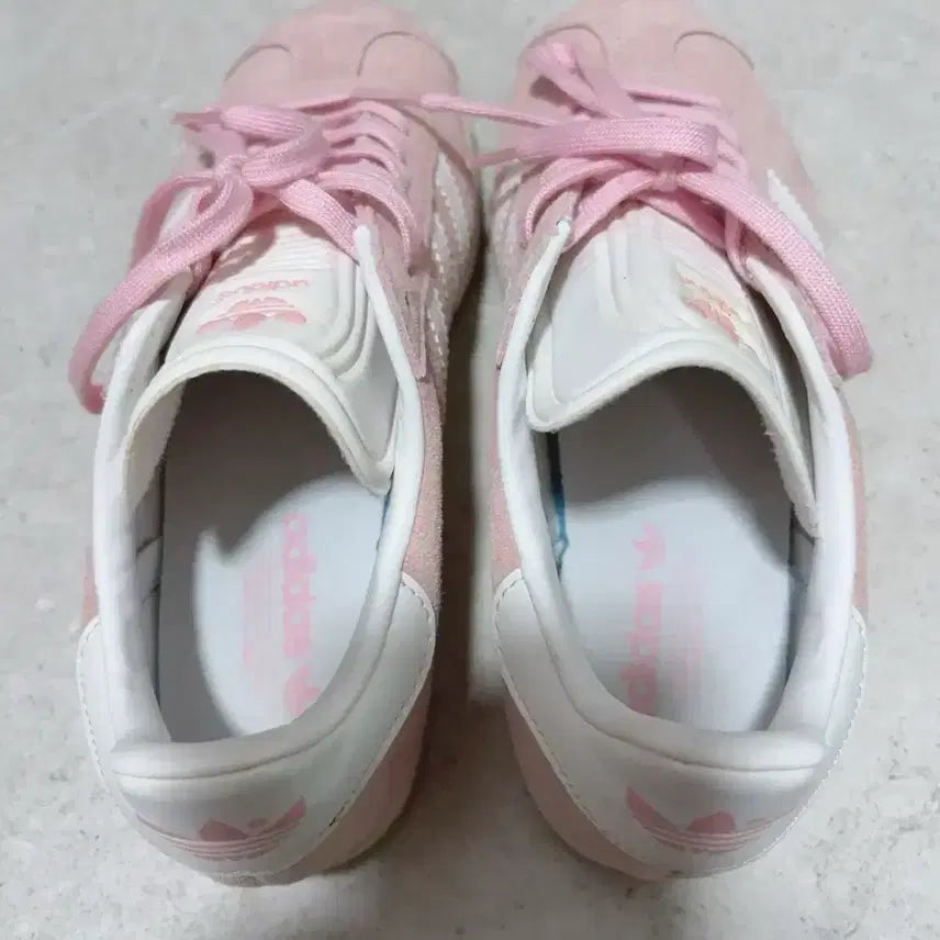 [BUNJANG] Adidas Gazelle BY9352 Suede Pink Shoes / 아디다스 가젤 BY9352 스웨이드 핑크 220