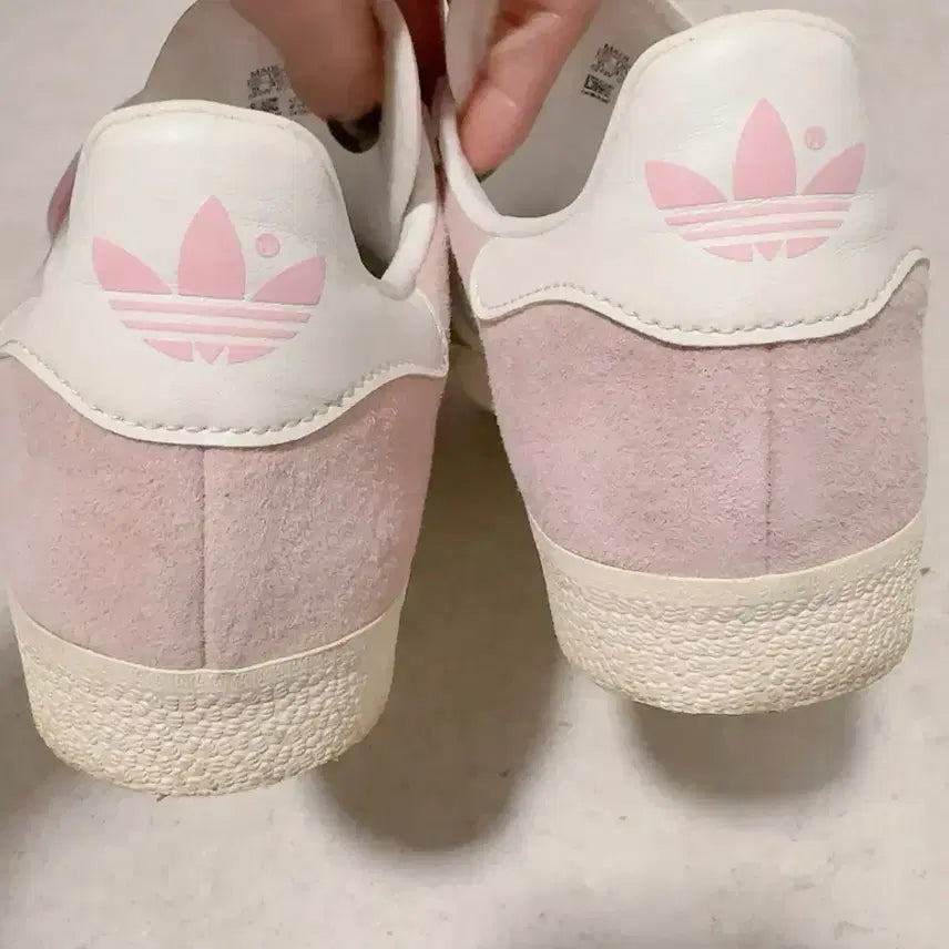 [BUNJANG] Adidas Gazelle BY9352 Suede Pink Shoes / 아디다스 가젤 BY9352 스웨이드 핑크 220