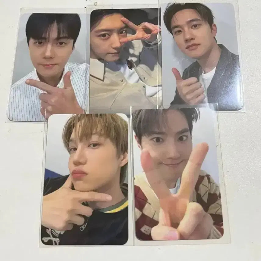 [SOLD OUT] 엑소 exo 미공포 포카 세트 위드뮤 포토이벤트