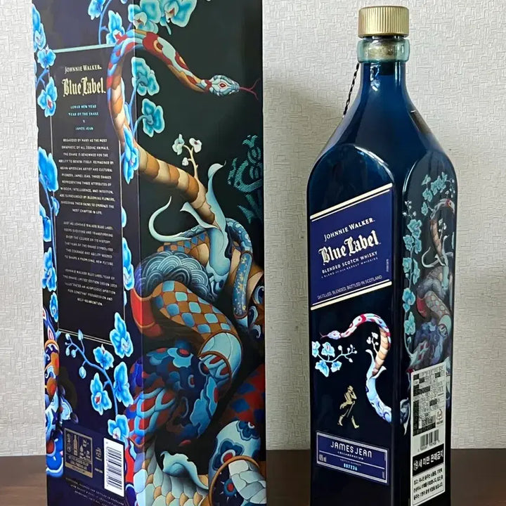[BUNJANG] Johnnie Walker Blue Label Snake Year Empty Bottle / 조니워커 블루라벨 뱀띠 공병