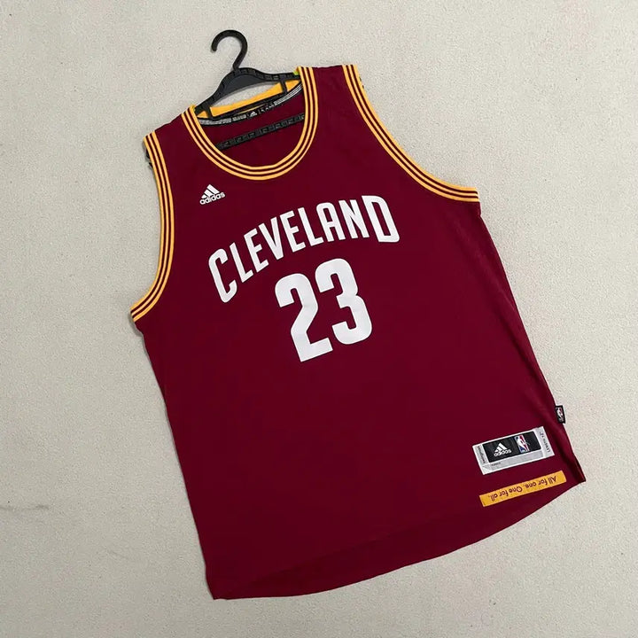 [BUNJANG] Adidas Lebron James Cleveland Jersey / 2XL 아디다스 클리블랜드 르블론 제임스 유니폼 B.4532