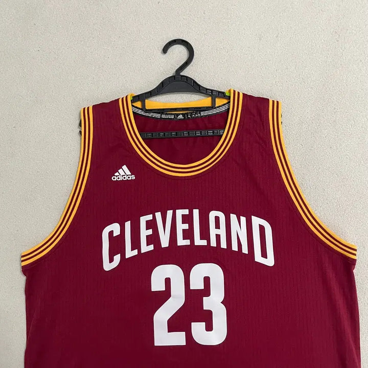 [BUNJANG] Adidas Lebron James Cleveland Jersey / 2XL 아디다스 클리블랜드 르블론 제임스 유니폼 B.4532