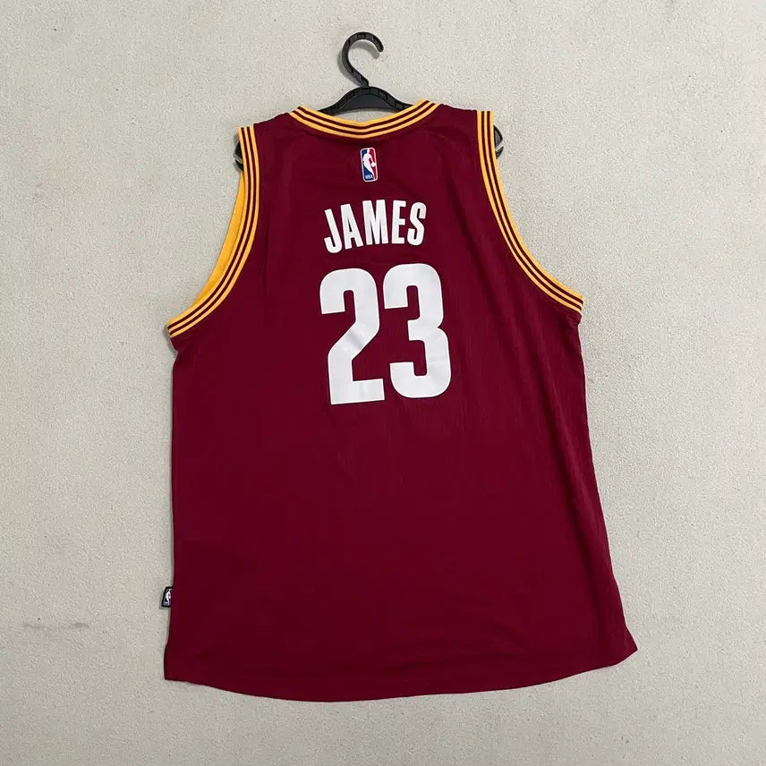 [BUNJANG] Adidas Lebron James Cleveland Jersey / 2XL 아디다스 클리블랜드 르블론 제임스 유니폼 B.4532