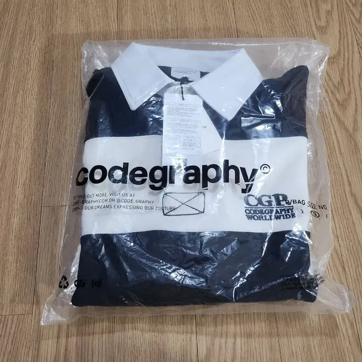 [BUNJANG] Codegraphy Rugby Collar T-shirt / codegraphy 럭비 카라 티셔츠