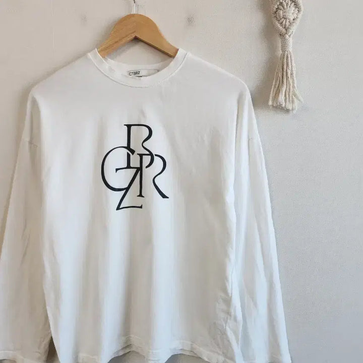 [BUNJANG] SITYBREEZE Logo Long Sleeve T-shirt / 시티브리즈 로고 긴팔티 F