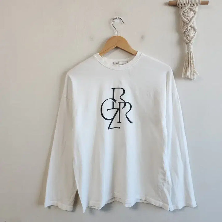 [BUNJANG] SITYBREEZE Logo Long Sleeve T-shirt / 시티브리즈 로고 긴팔티 F