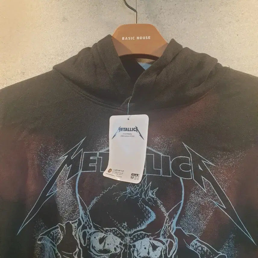 [BUNJANG] Metallica Licensed Skull Print Hoodie / 메탈리카 정품. 라이센스 후드티.