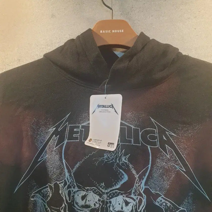 [BUNJANG] Metallica Licensed Skull Print Hoodie / 메탈리카 정품. 라이센스 후드티.