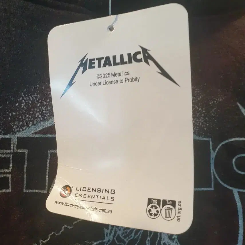[BUNJANG] Metallica Licensed Skull Print Hoodie / 메탈리카 정품. 라이센스 후드티.