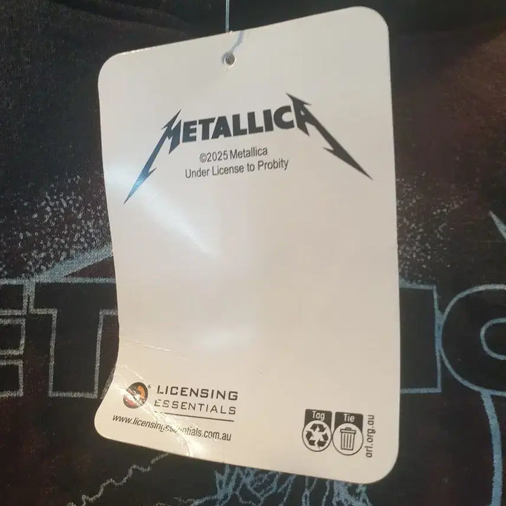 [BUNJANG] Metallica Licensed Skull Print Hoodie / 메탈리카 정품. 라이센스 후드티.