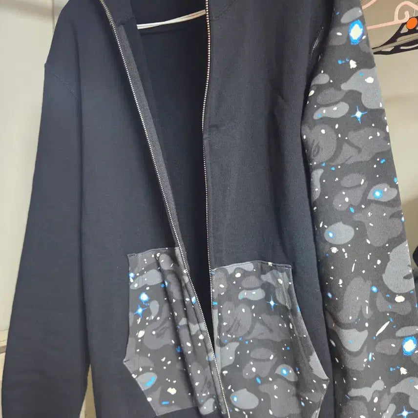 [BUNJANG] BAPE Space Camo Shark Hoodie XL / 베이프 스페이스 카모 샤크후드 xl 새상품 유일매물