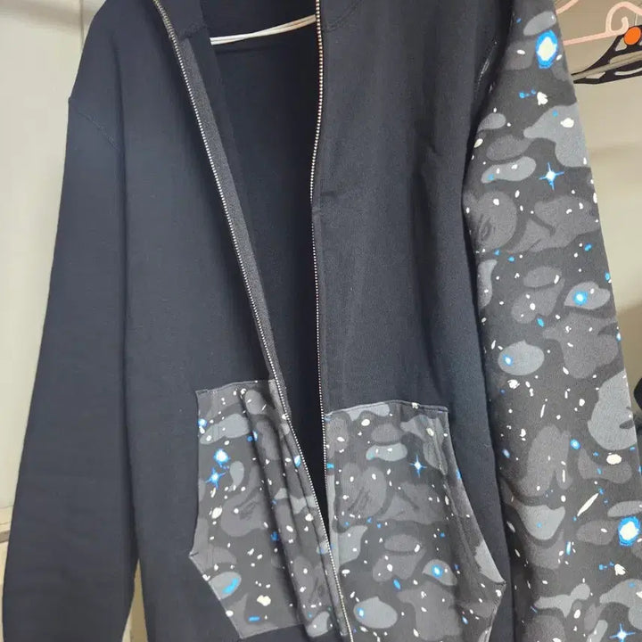 [BUNJANG] BAPE Space Camo Shark Hoodie XL / 베이프 스페이스 카모 샤크후드 xl 새상품 유일매물