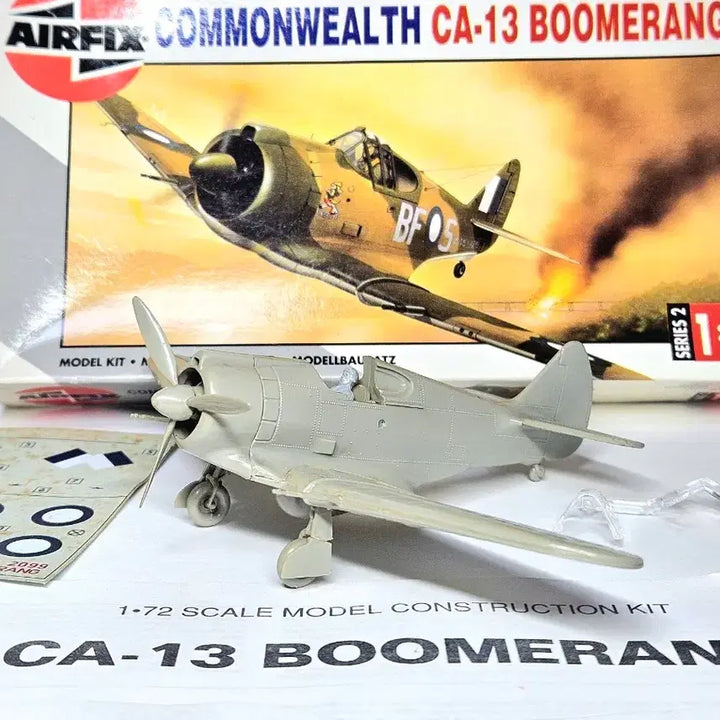 [BUNJANG] Airfix CA-13 Boomerang 1/72 Scale Model Kit / 179 고전프라 [에어픽스] 1/72 CA-13 부메랑 조립품