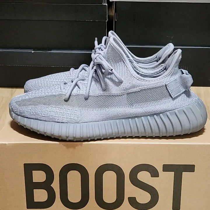 [BUNJANG] Adidas Yeezy Boost 285 Steel Grey Sneakers / 아디다스 이지부스트 285 스틸그레이