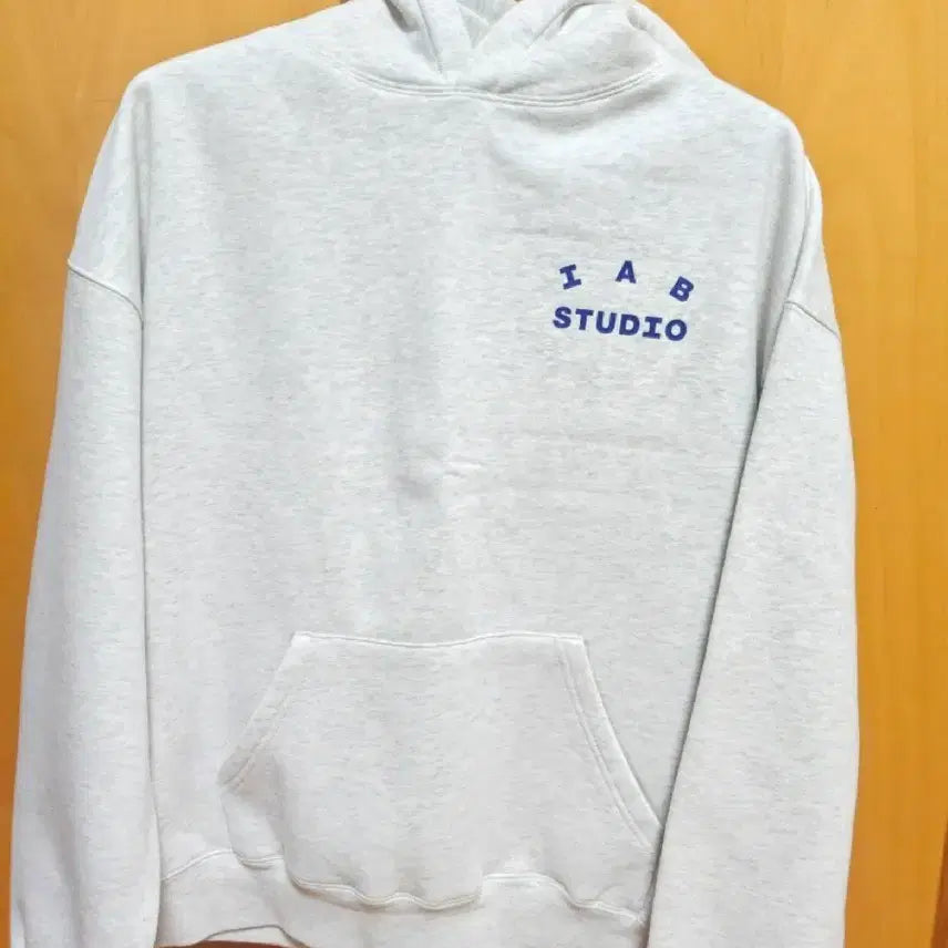 [BUNJANG] IAB Studio Hoodie Light Gray / 아이앱 후드 라이트그레이