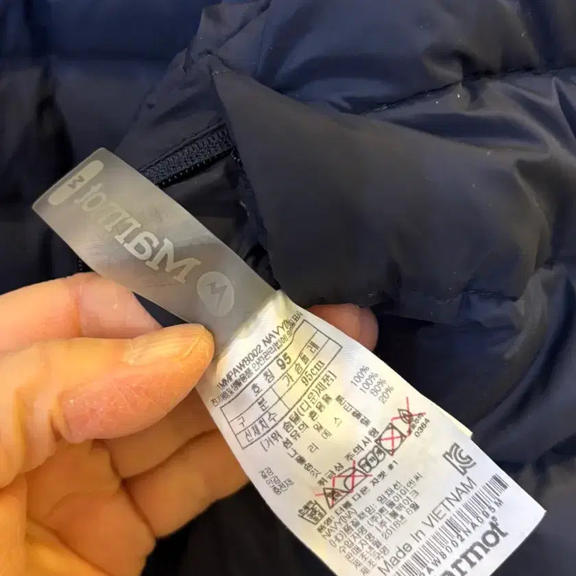 [BUNJANG] Marmot Lightweight Goose Down Padded Jacket / 마모트 경량 구스패딩.  90(양면)