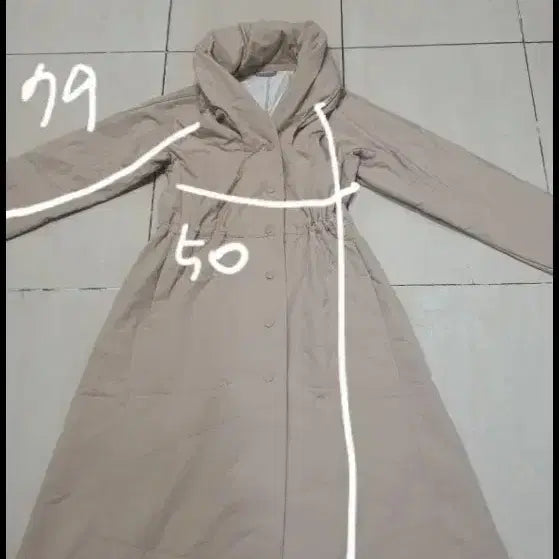 [BUNJANG] Pleats Please Quilted Hooded Long Coat 77 / 플리츠플리즈 누빔 후드 롱코트 77~