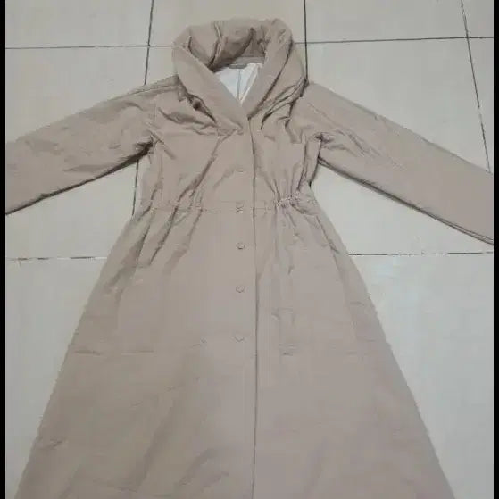 [BUNJANG] Pleats Please Quilted Hooded Long Coat 77 / 플리츠플리즈 누빔 후드 롱코트 77~