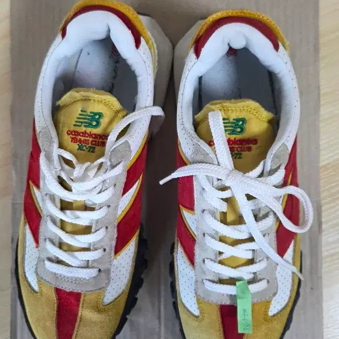 [BUNJANG] 뉴발란스 x 카사블랑카 XC-72 옐로우 삼바 270 / 뉴발란스 x 카사블랑카 XC-72 옐로우 삼바 270