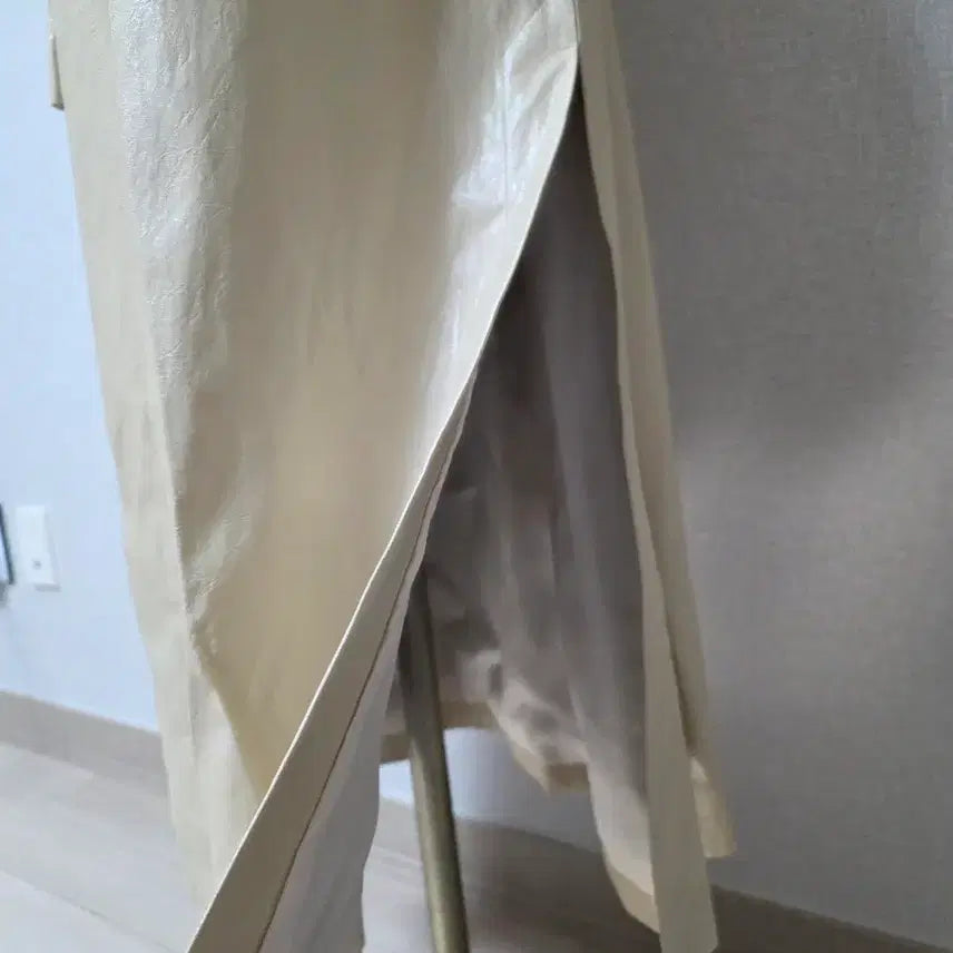 [BUNJANG] Long Leather Jacket / 새상품  롱 레더자켓