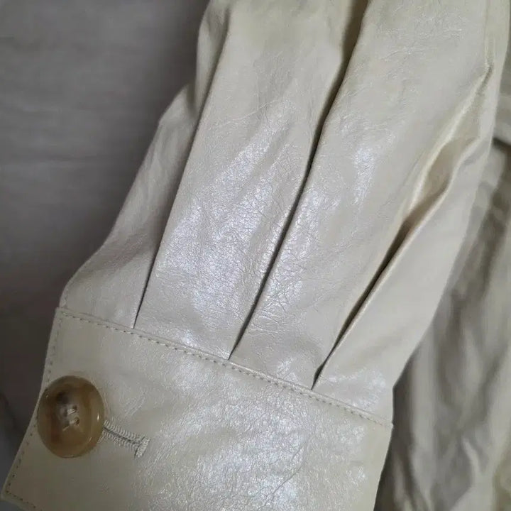 [BUNJANG] Long Leather Jacket / 새상품  롱 레더자켓