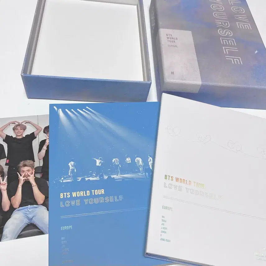 방탄소년단 BTS Love Yourself 럽유셀 유럽 디비디 DVD