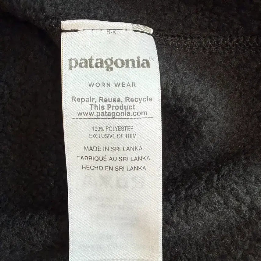 [BUNJANG] Patagonia Better Sweater Fleece Jacket Black / [XL] 파타고니아 베러 스웨터 플리스 자켓 블랙