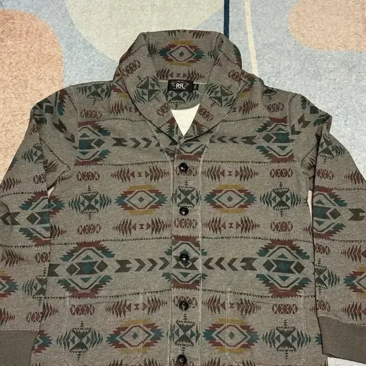 [BUNJANG] RRL Navajo Pattern Cardigan / [L] RRL (더블알엘) navajo 나바호 패턴