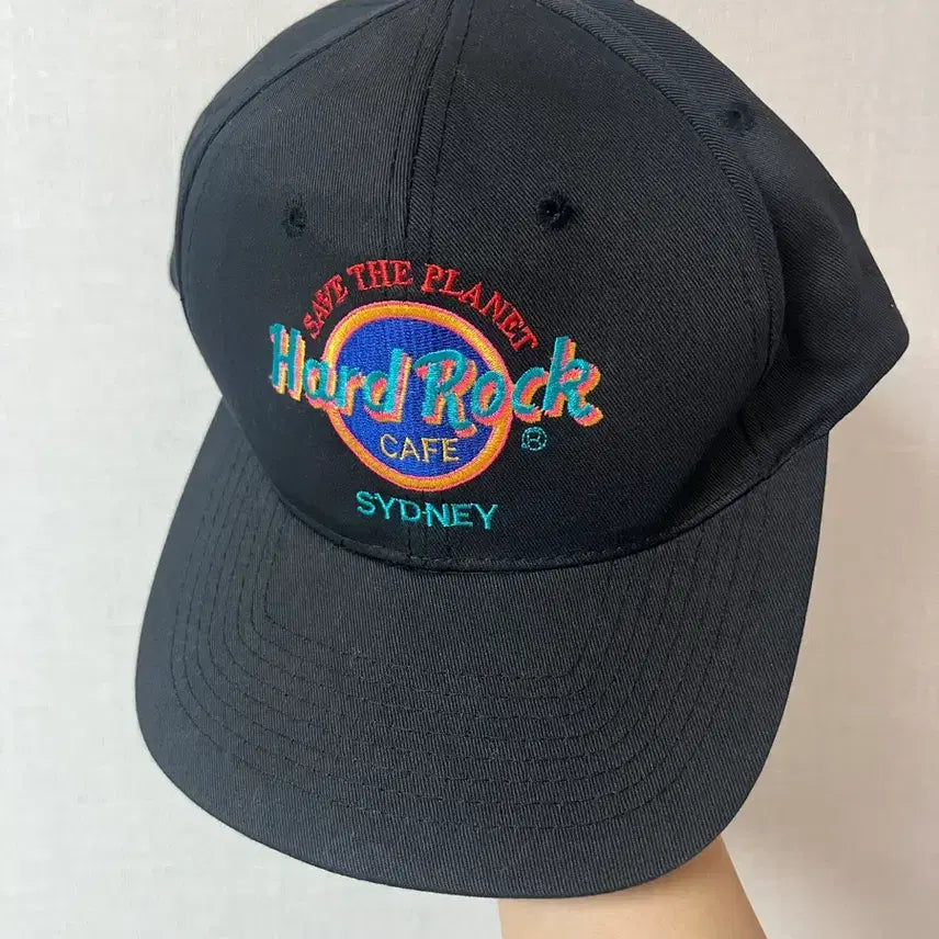 [BUNJANG] Hard Rock Cafe Sydney Black Ball Cap / 하드락카페 시드니 블랙 볼캡