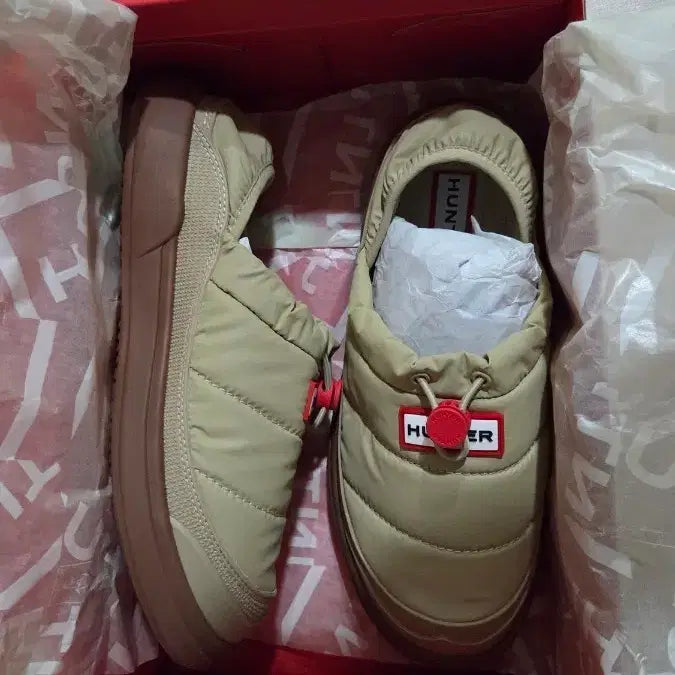 [BUNJANG] Hunter In/Out Slip-on UK4 / (새제품)헌터 인아웃 슬립온 UK4