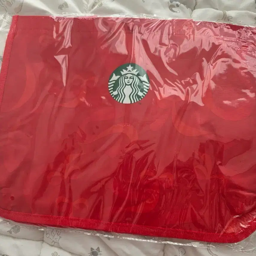 [BUNJANG] Starbucks Ribbon Reusable Bag / 스타벅스 리본 리유저블백