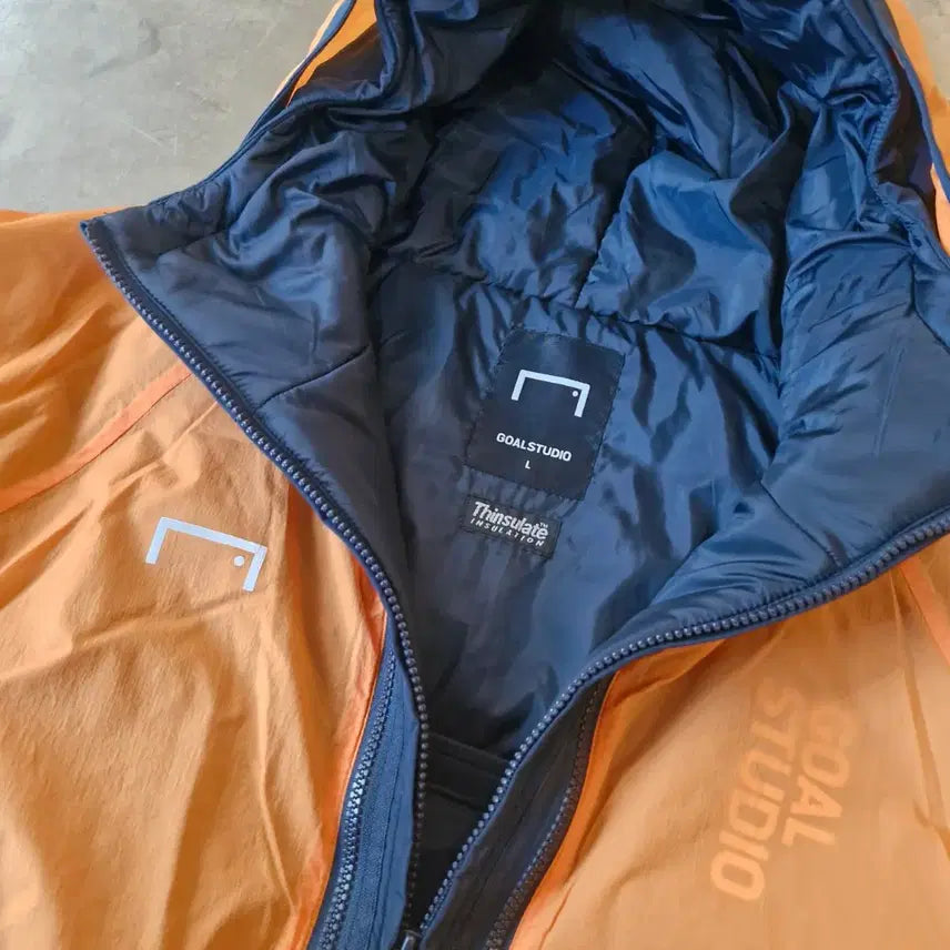 [BUNJANG] Goal Studio 2-in-1 Insulated Windbreaker Jacket / 골스튜디오 신슐레이트 바람막이 2 in 1 자켓