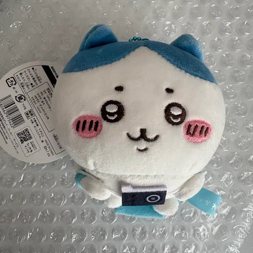 [BUNJANG] Tiny N' Cute Hachiware Camera Keyring / 먼작귀 하치와레 나들이 카메라 인형 키링