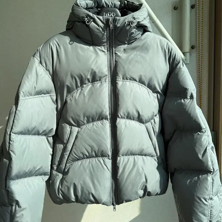 [BUNJANG] Elmood GIPI Artificial Padding Gray 46 / 엘무드 GIPI 아티피셜 패딩 그레이 46