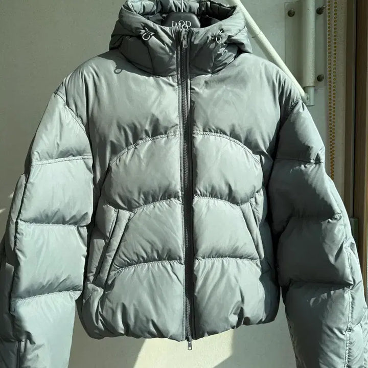 [BUNJANG] Elmood GIPI Artificial Padding Gray 46 / 엘무드 GIPI 아티피셜 패딩 그레이 46